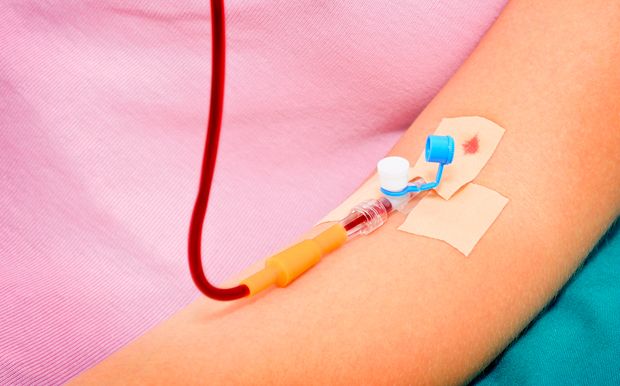 Bluttransfusion-Blutspenden