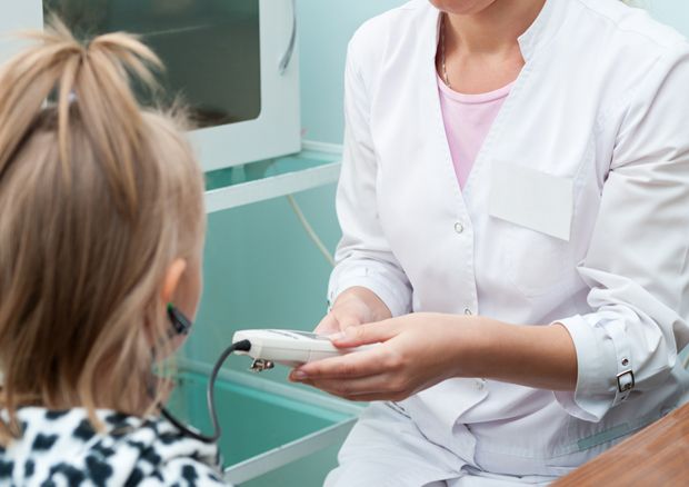 Hörtest bei Kind Hörtest bei Kind
