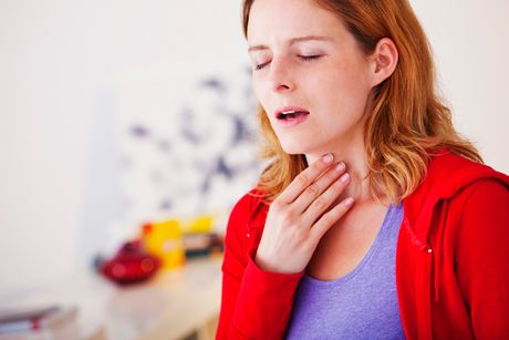 Brennen im Hals - Halsschmerzen