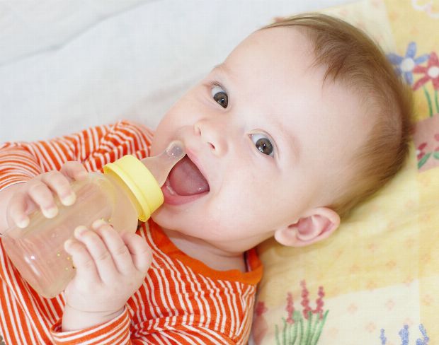 gut gelauntes Baby gut gelauntes Baby