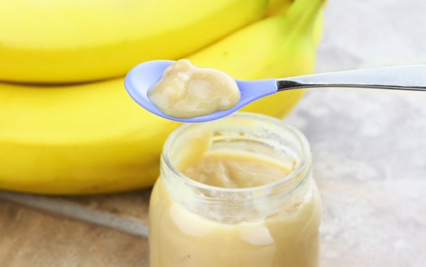 Babybrei mit Banane