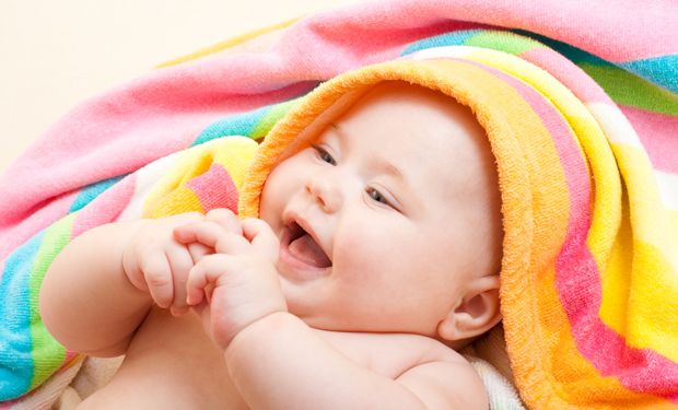 Fröhliches Baby