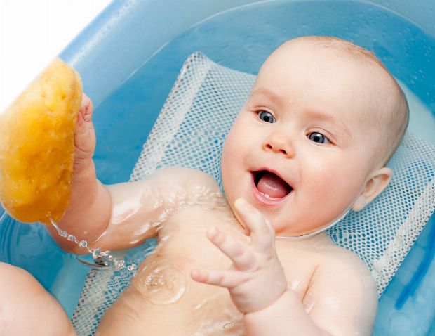 Baby badet