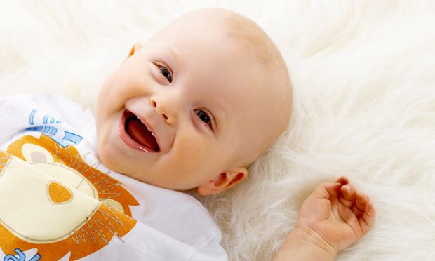 glückliches Baby