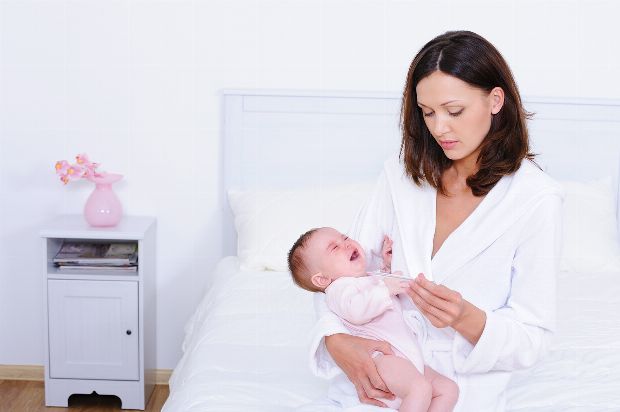 Fieber bei Baby Fieber bei Baby