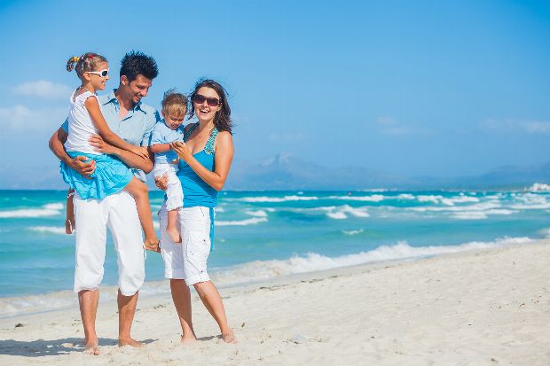 Urlaub mit der Familie
