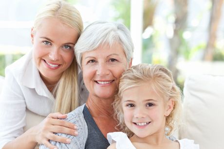 Pflege von Kindern und Großeltern