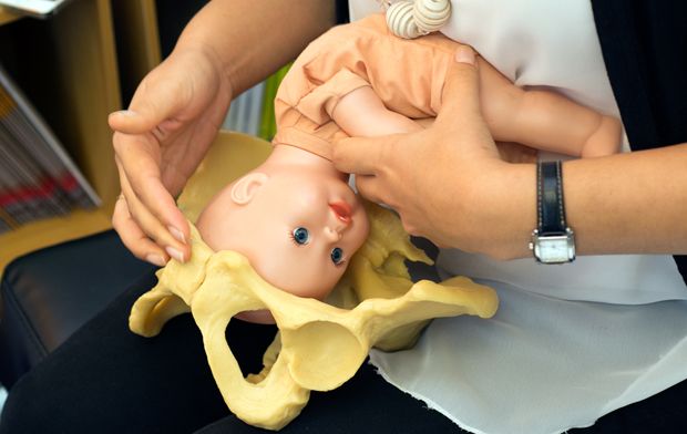 Geburt in Schädellage