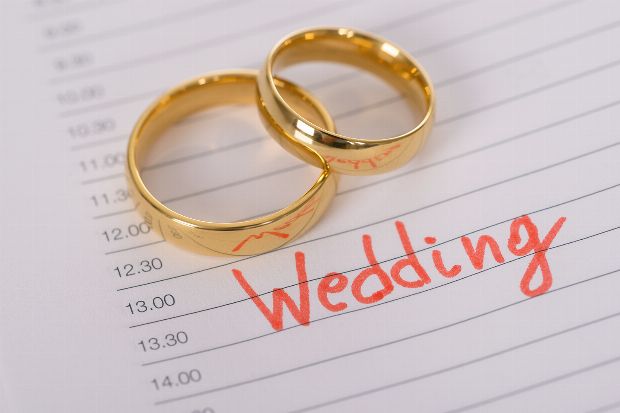 Hochzeitsvorbereitungen