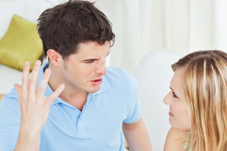 Der Streit in einer Partnerschaft