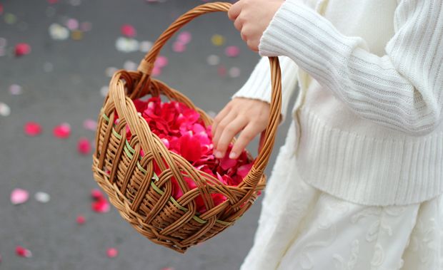 Blumenkinder auf Hochzeit Blumenkinder auf Hochzeit