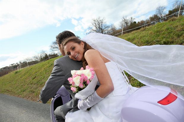 Fahrt zur Hochzeit