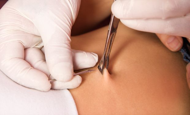Piercing stechen