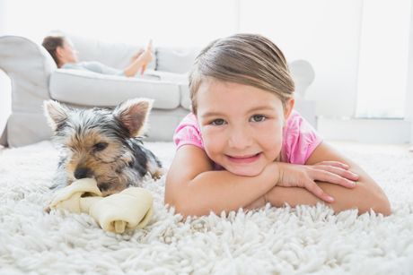 Kinder und Haustiere