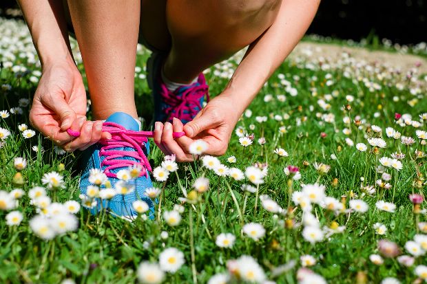 Sport und Bewegung im Frühling