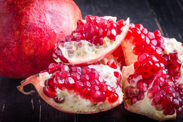 gesunder Granatapfel gesunder Granatapfel
