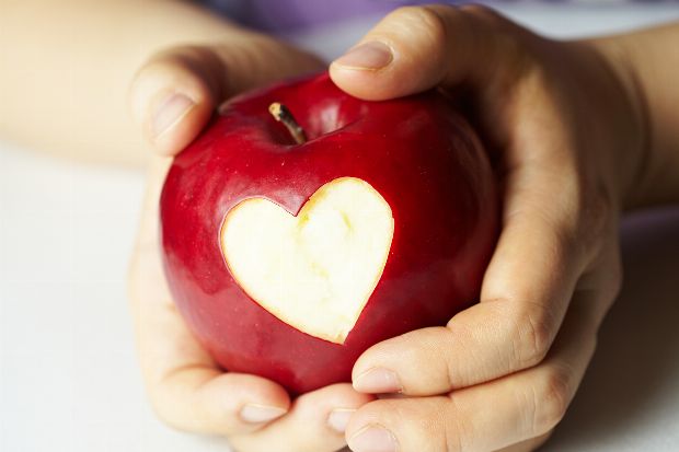 Apfel für ein gesundes Herz Apfel für ein gesundes Herz