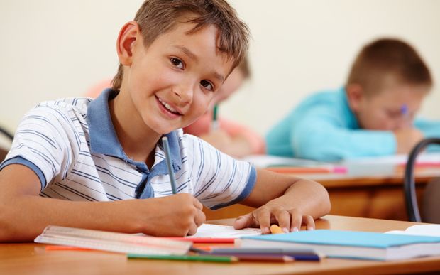 Bub in der Schule Bub in der Schule