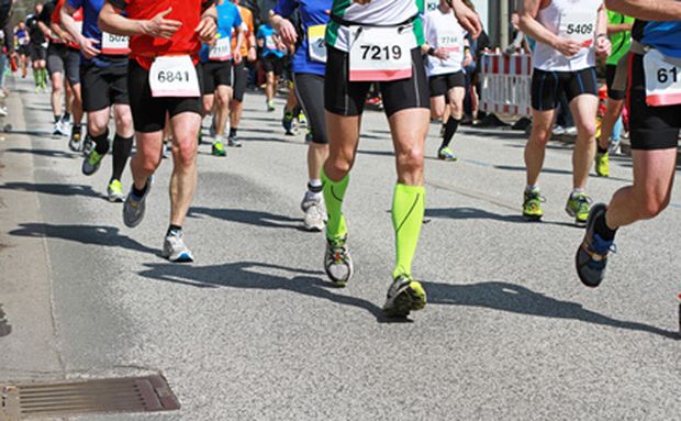 Marathonläufer Marathonläufer