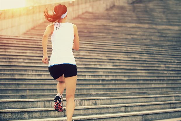 Treppensteigen ist gesund
