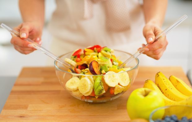 Obst zum Frühstück