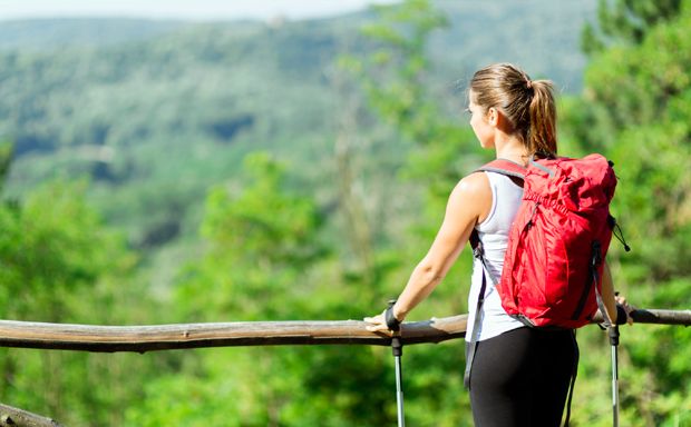 Wandern in der Natur