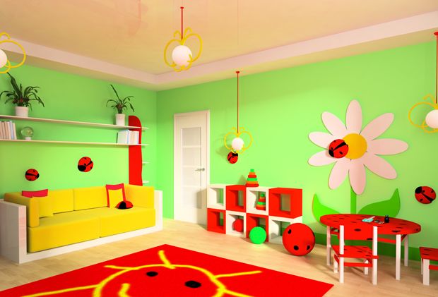 ordentliches Kinderzimmer