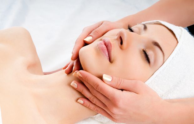 Anwendung mit Beauty-Ölen