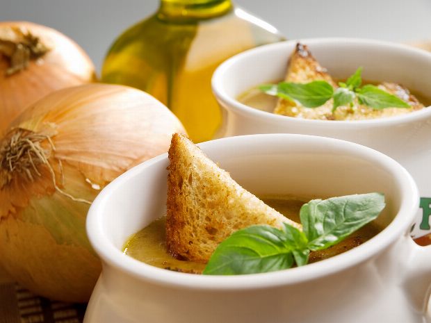 Zwiebelsuppe