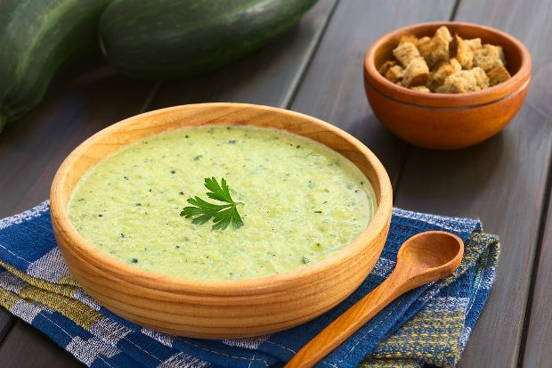 Zucchinicremesuppe