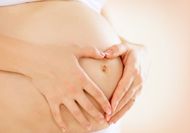 Babybauch 9. Schwangerschaftsmonat
