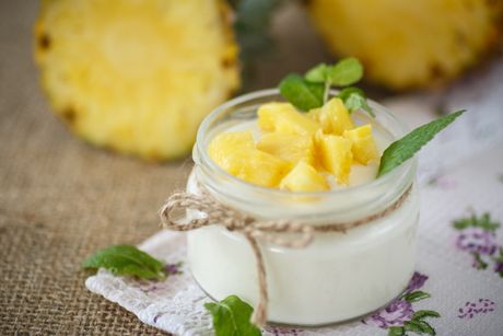Ananastopfencreme