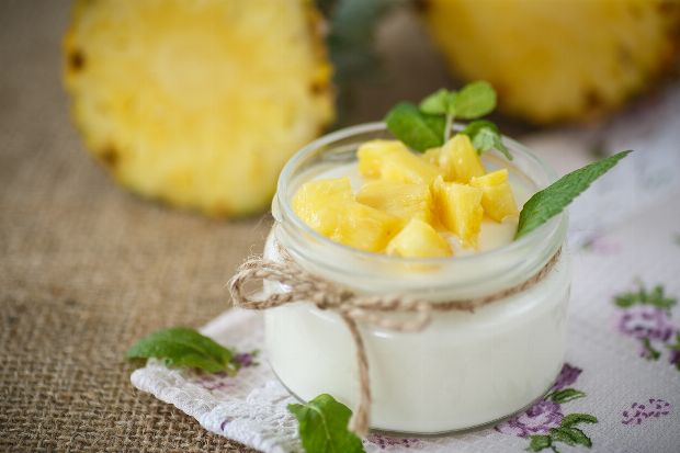 Ananastopfencreme