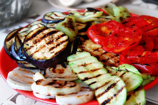 Gegrilltes Gemüse