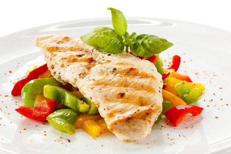 Pute natur mit Rösti und Gemüse