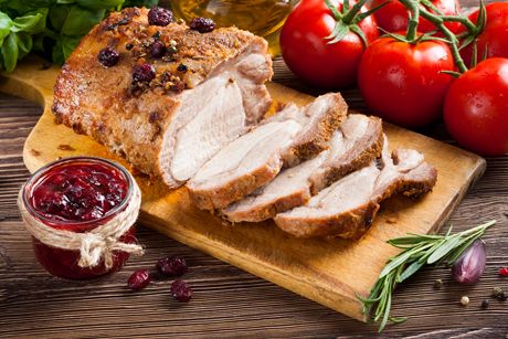 Schweinefleisch mit Gewürzkruste