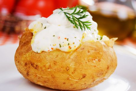 Erdäpfel mit Krentopfen