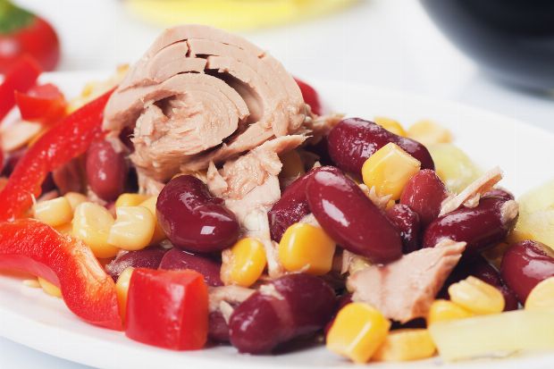 Maissalat mit Thunfisch