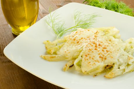 Gratinierter Fenchel