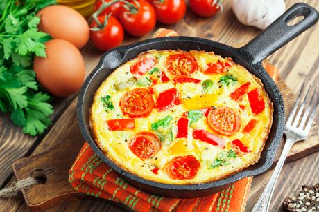 Tomatenomelett