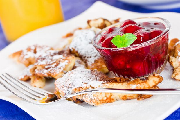 Kaiserschmarrn mit Erdbeeren Rezept