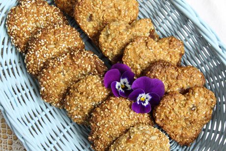 Hafercracker mit Thymian