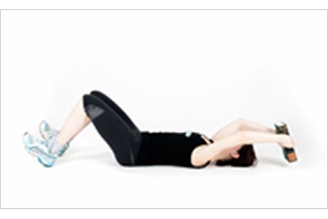 Armüberzüge in Rückenlage