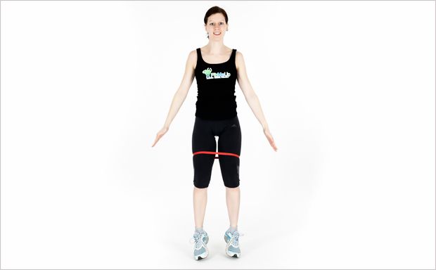 Spezialkick Übung Squat