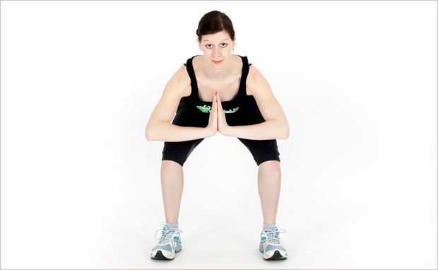 Fitnessübung Parallel-Squat