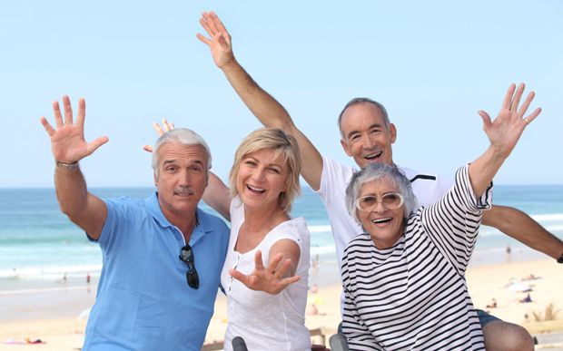 Senioren gesund auf Reisen