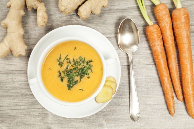 Ingwer-Karottensuppe