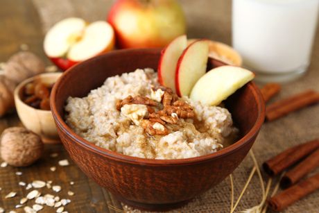 Porridge mit Nüssen