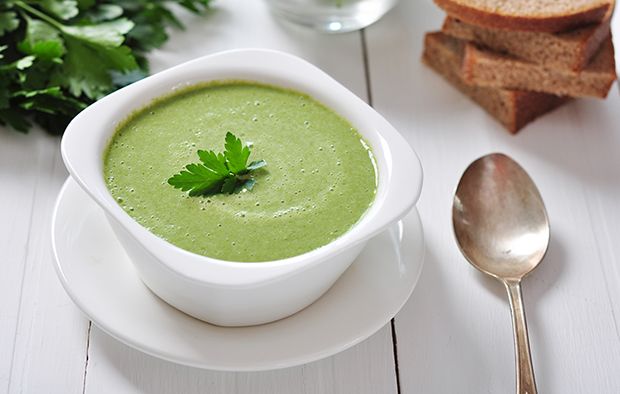 Grüne Gemüsesuppe