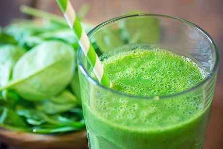 Orangen-Spinat-Smoothie